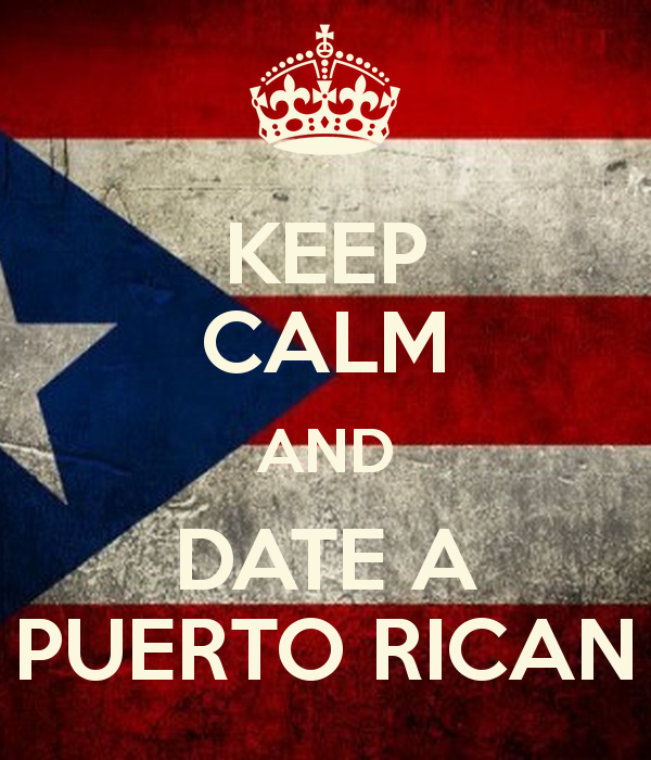Keep Calm And Date A Puerto Rican Carry On Image