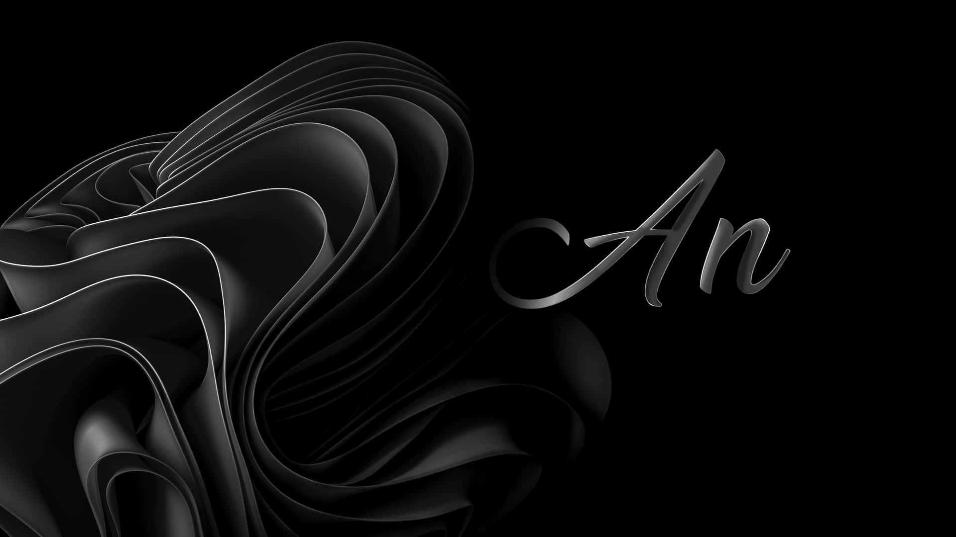 Top Black Wallpaper With Letter A