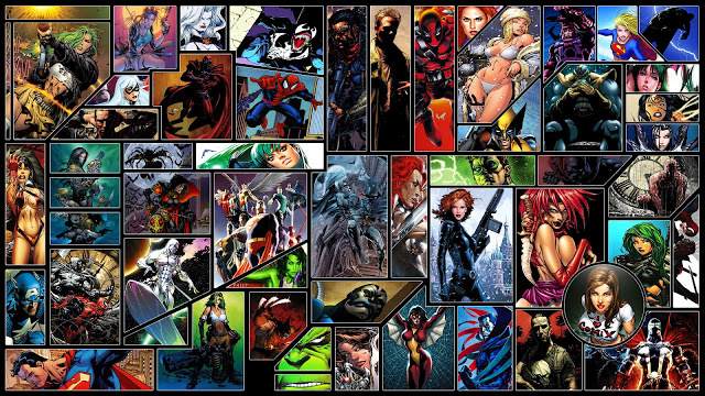 Wallpaper HD Desktop Dc Ics Marvel