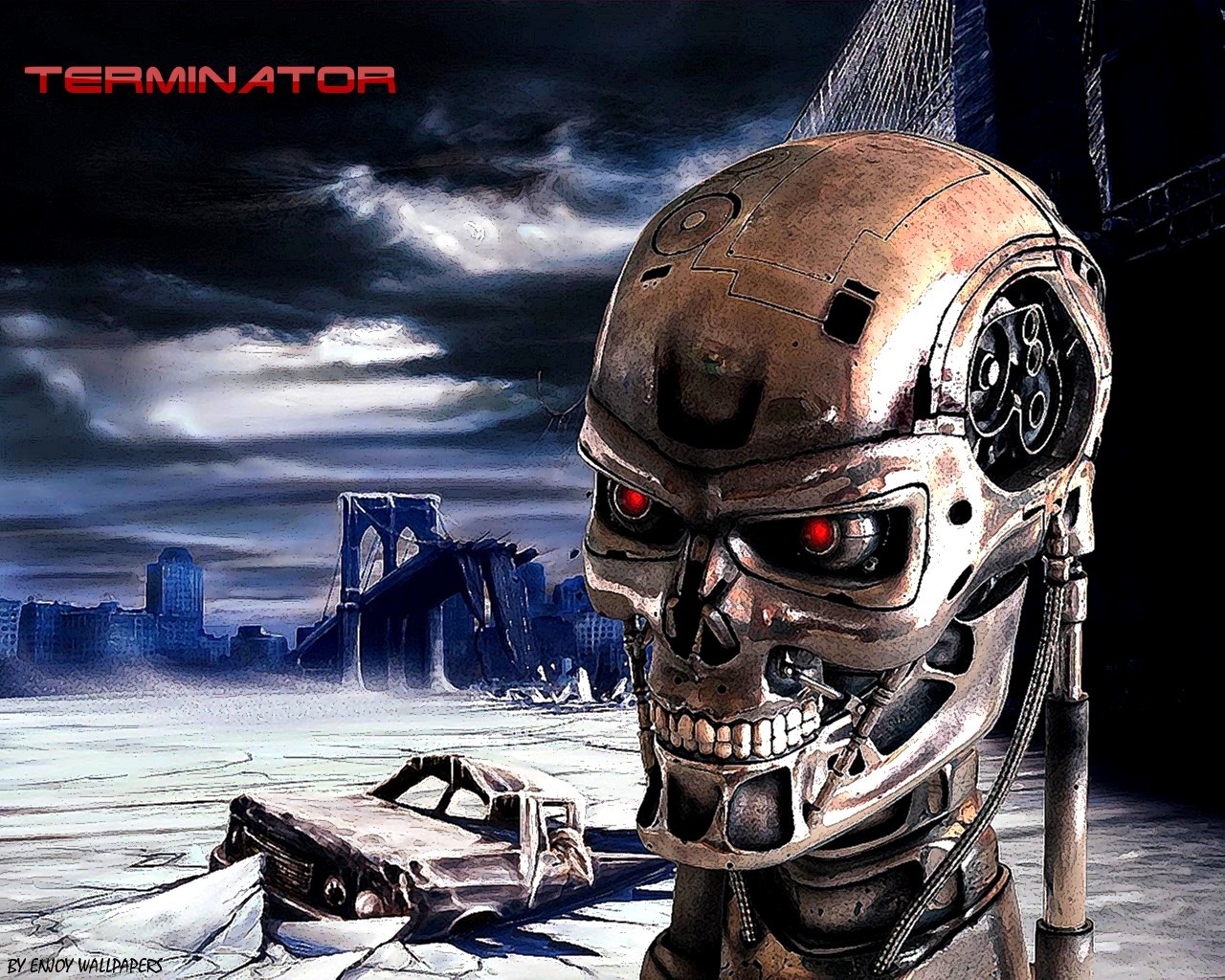Wallpaper HD Terminator Poster Movies
