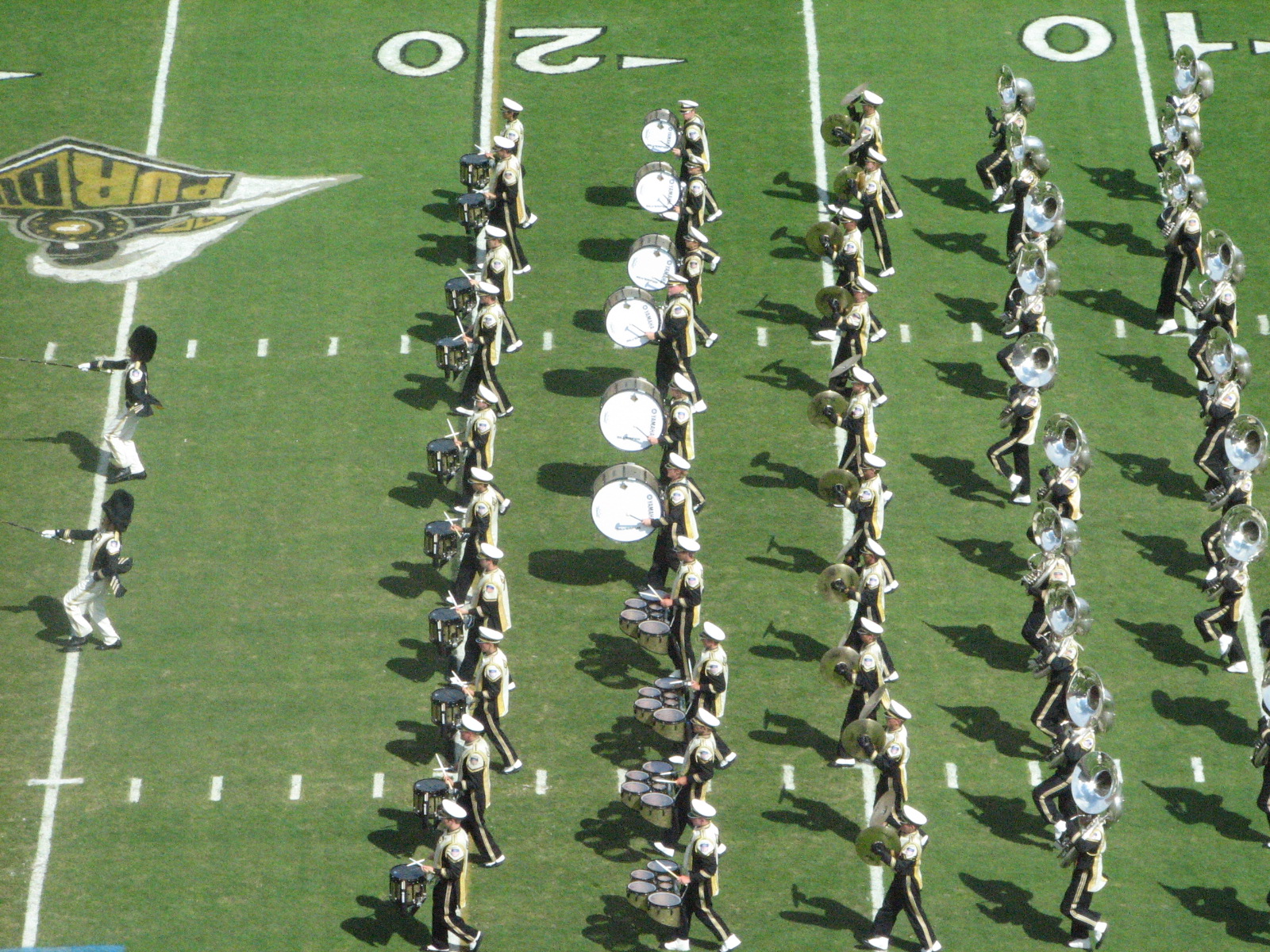 Marching Band Pre Game Show Purdue All American