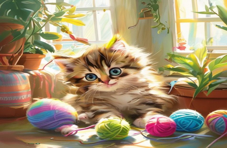 Cute Kitty Wallpaper