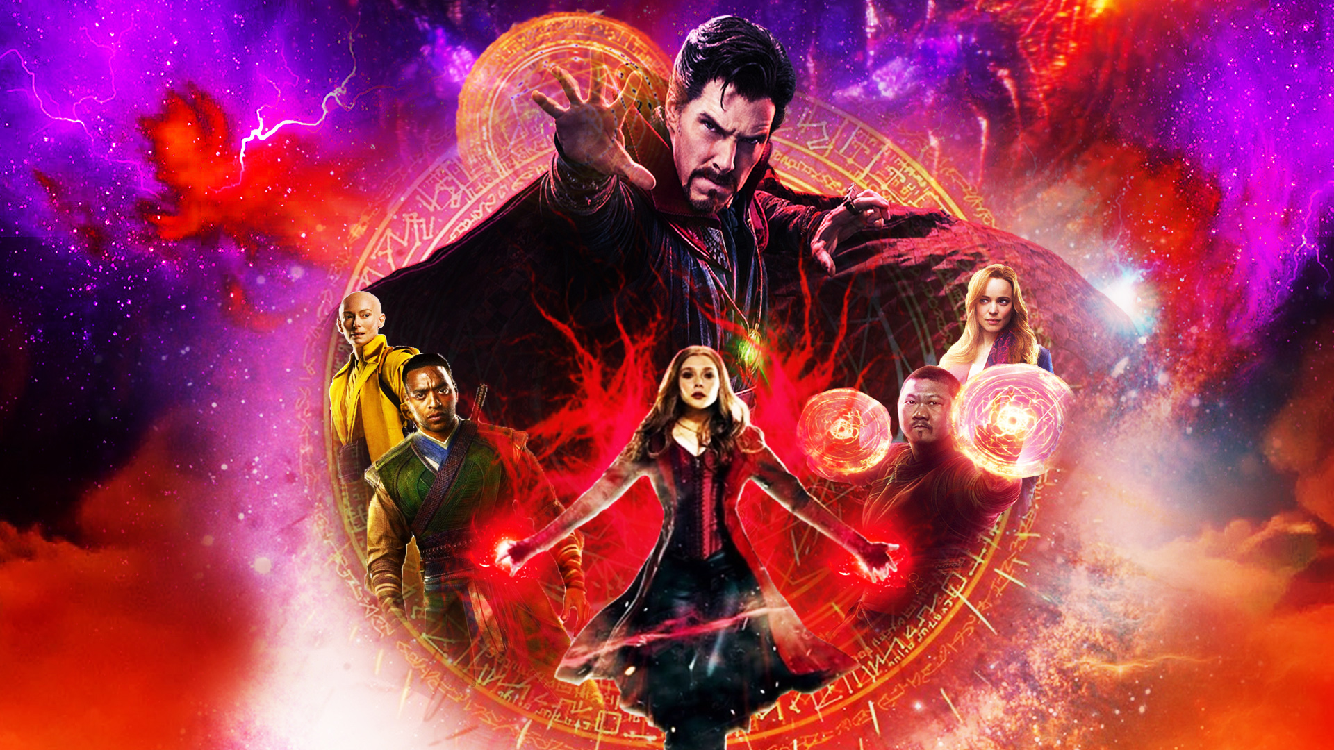 Doctor Strange in the Multiverse of Madness Wallpaper 4K Elizabeth Olsen  Movies 8222
