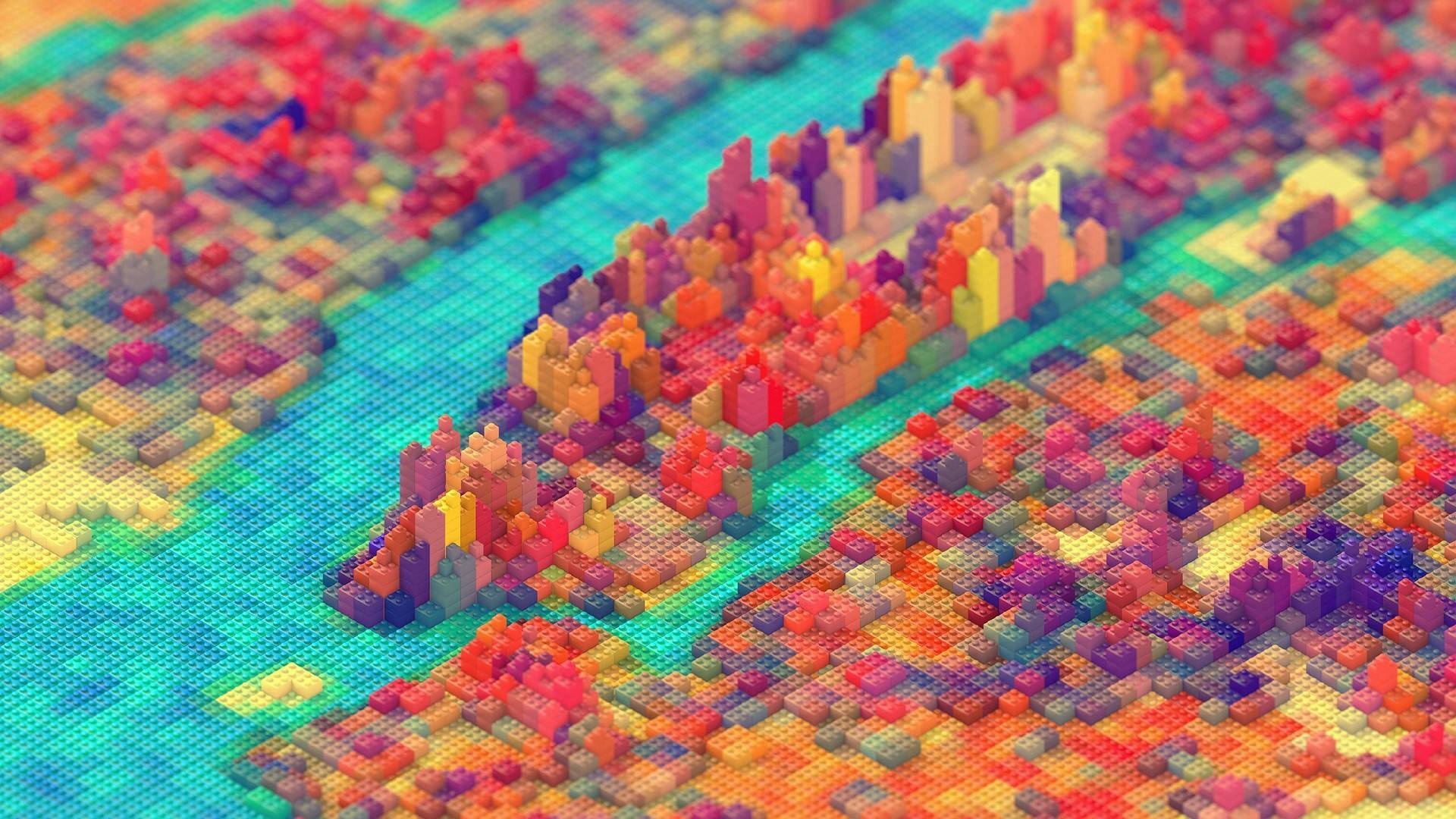 Lego City HD Wallpaper Background