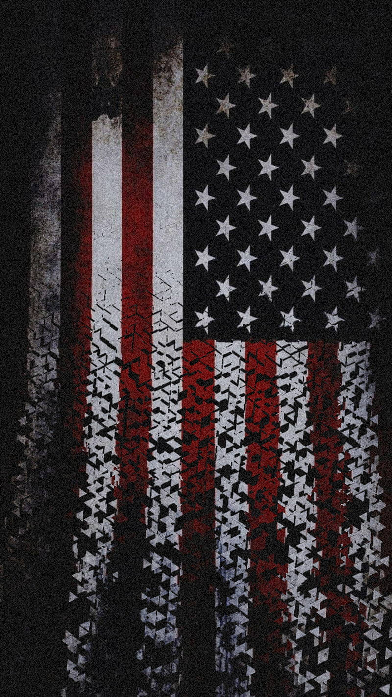 American Flag iPhone Background Wallpaper