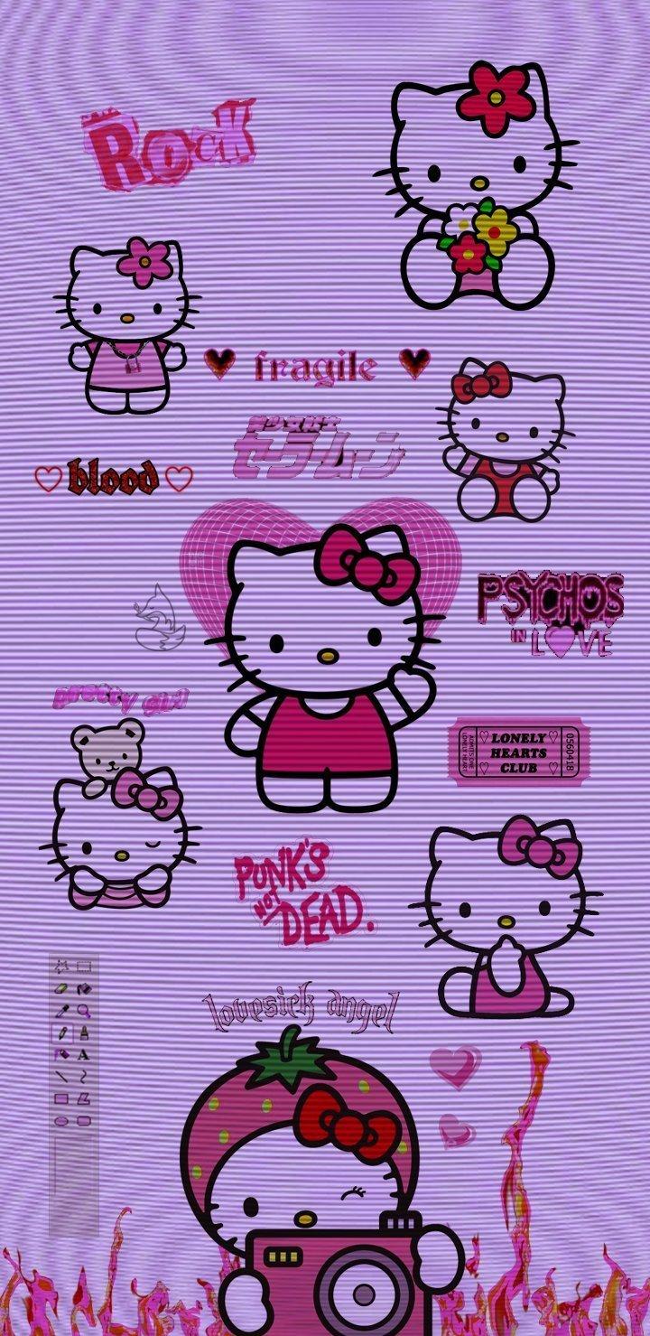 Aesthetic Hello Kitty Wallpaper Download MobCup
