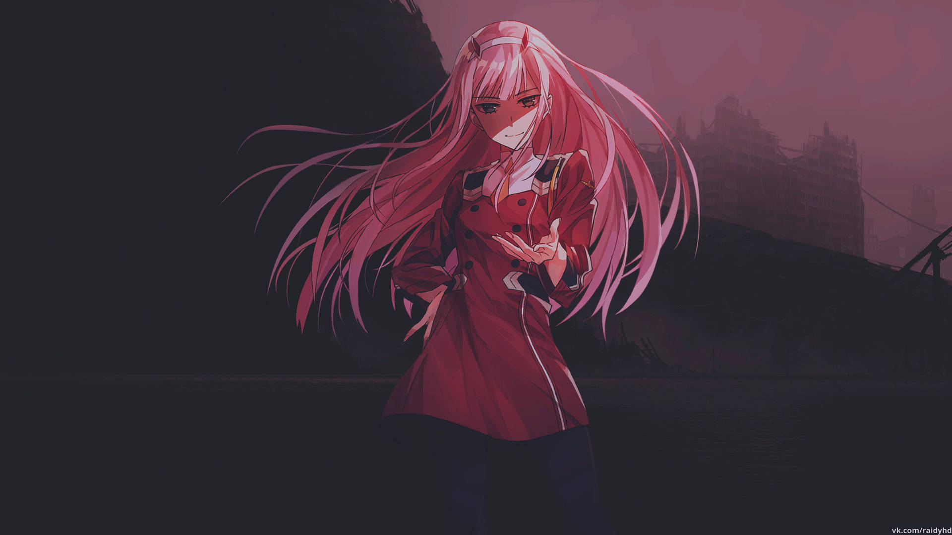 Animated Girl Wallpaper