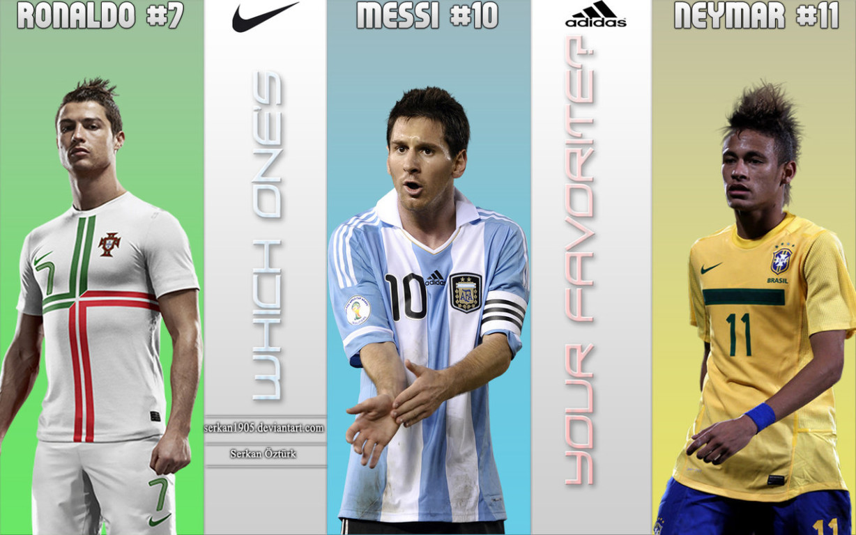 Cristiano Ronaldo Vs Messi Wallpaper
