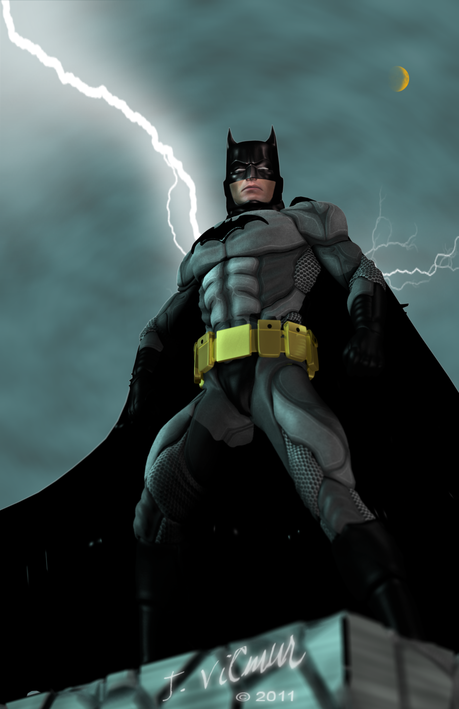 Batman Rises By Nvent3d