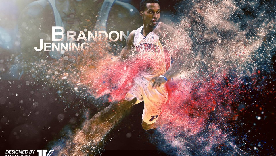 Brandon Jennings Pistons Ps Vita Wallpaper