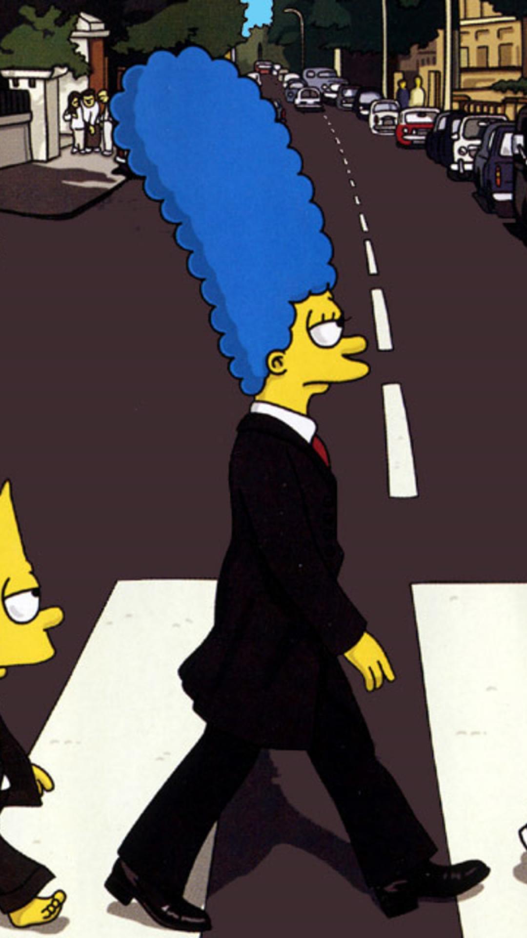 Abbey Road The Simpsons Beatles 9smk