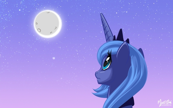 My Little Pony Moon Princess Luna Wallpaper