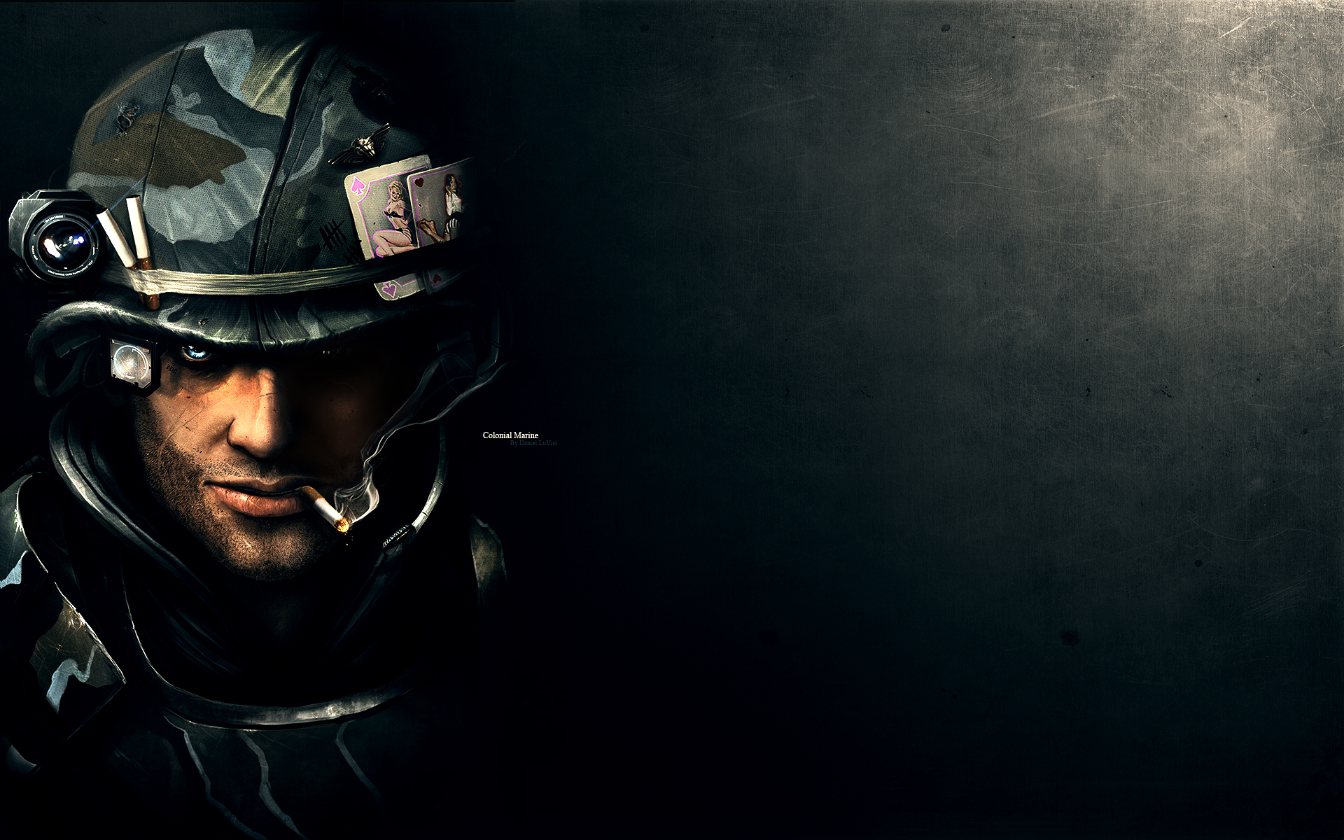 Colonial Marine Wallpaper By Uribaani Customization People