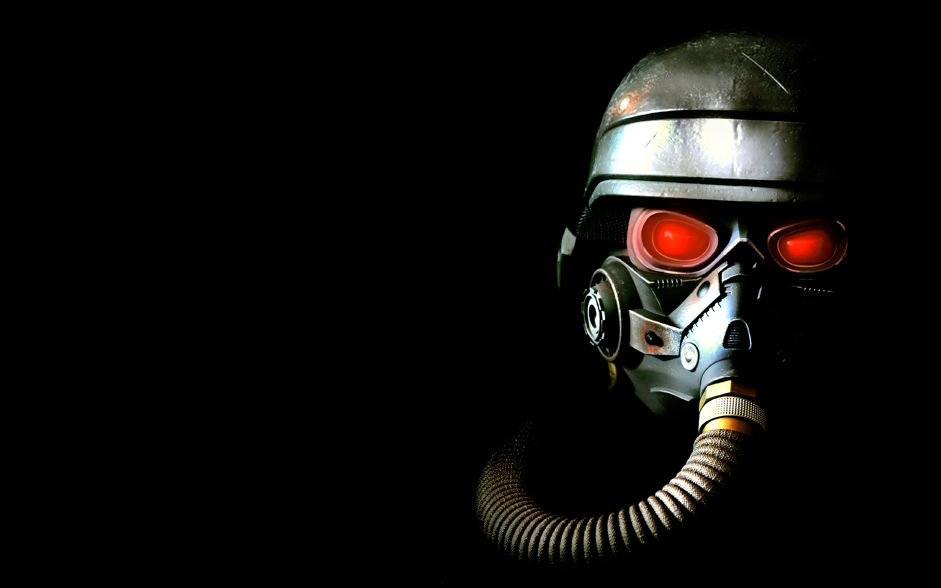 Killzone Warrior Soldier Sci Fi Gas Mask F Wallpaper