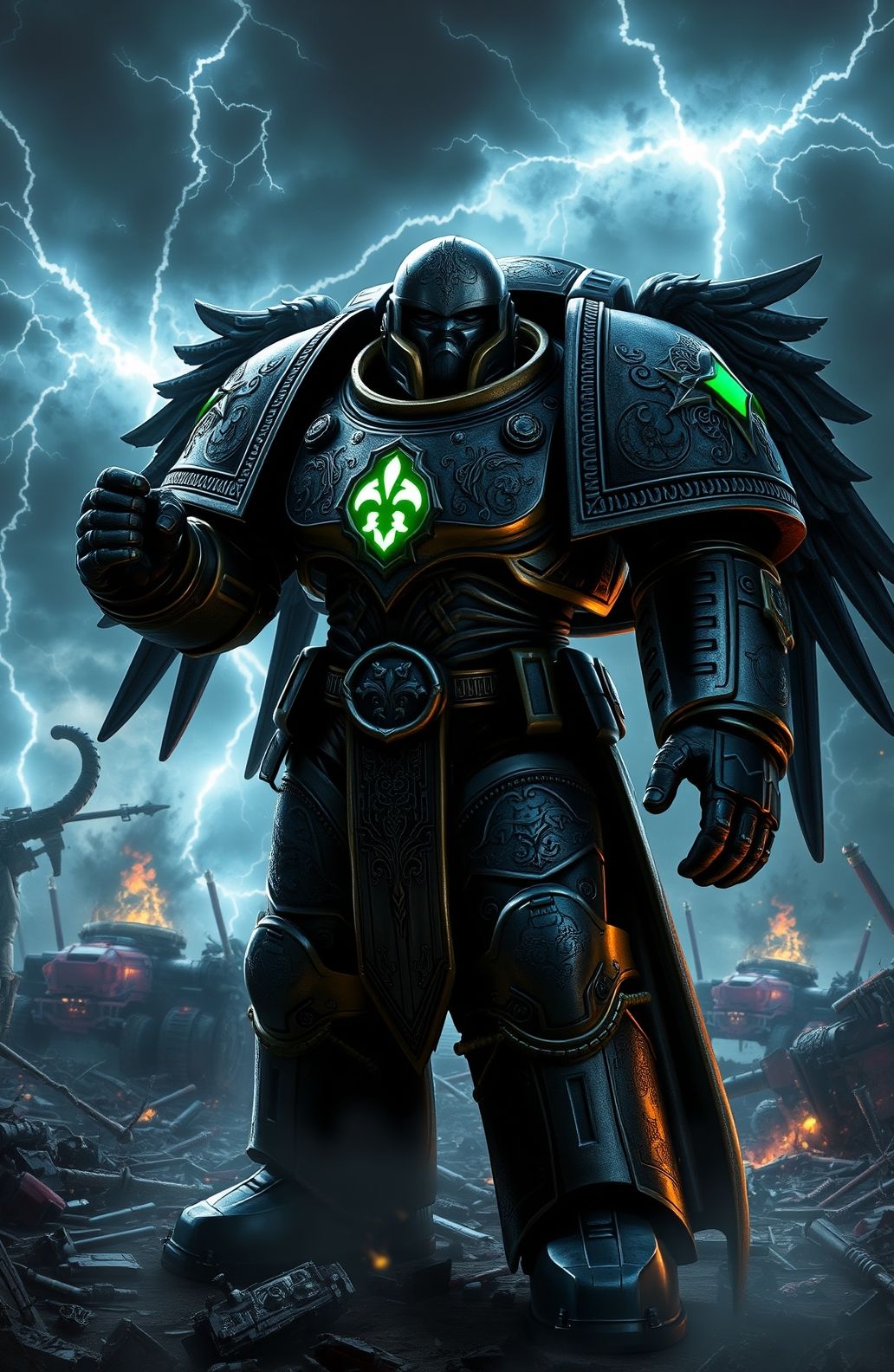 Dark Angels 40k Wallpaper