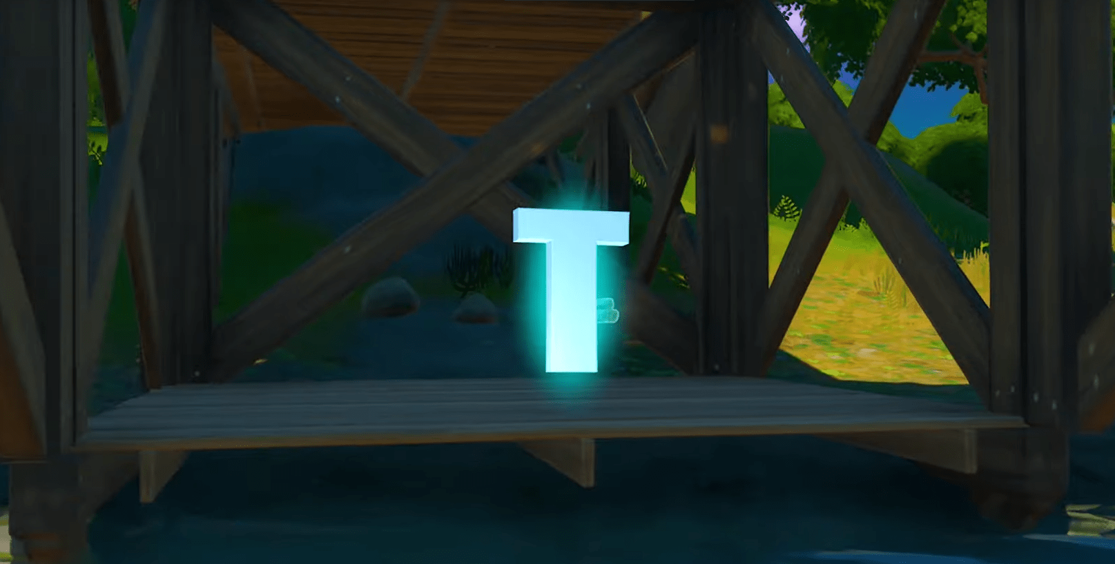 Fortnite Letter T Location Where To Find The Hidden In