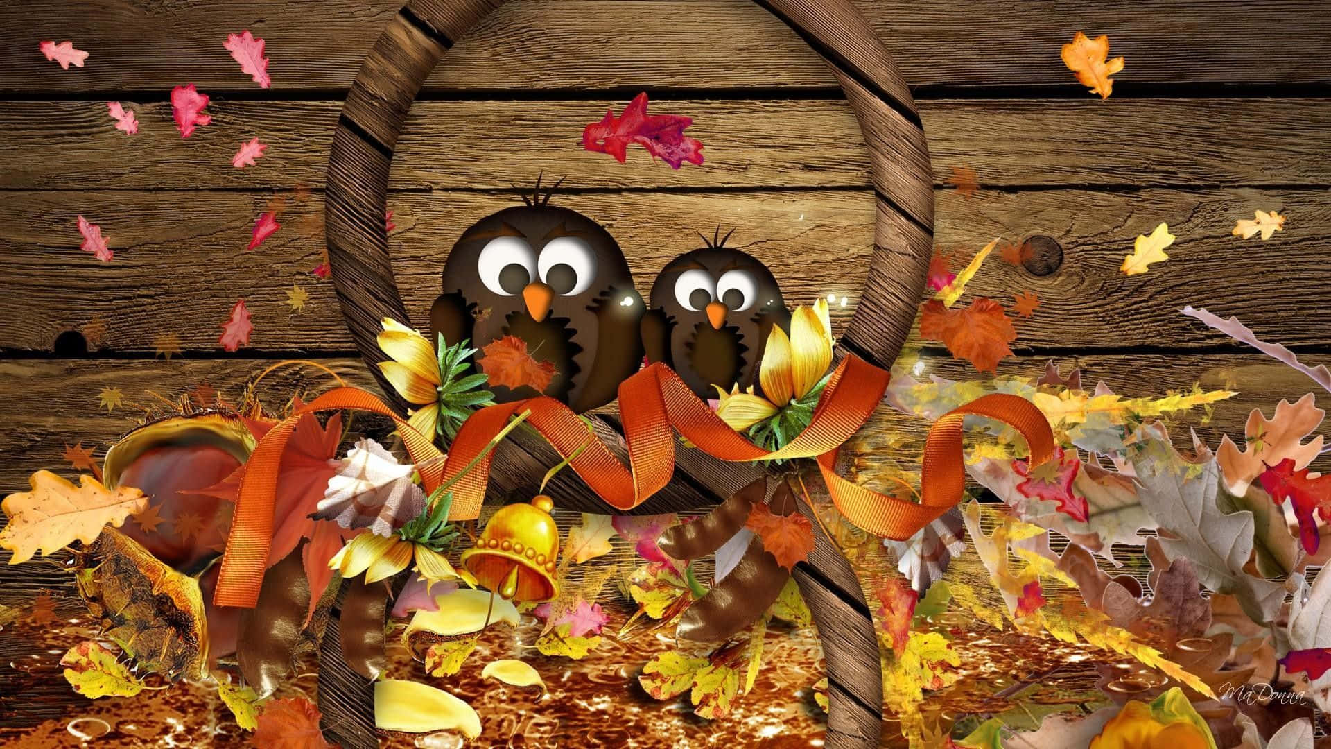 Cute Autumn Desktop Wallpaper