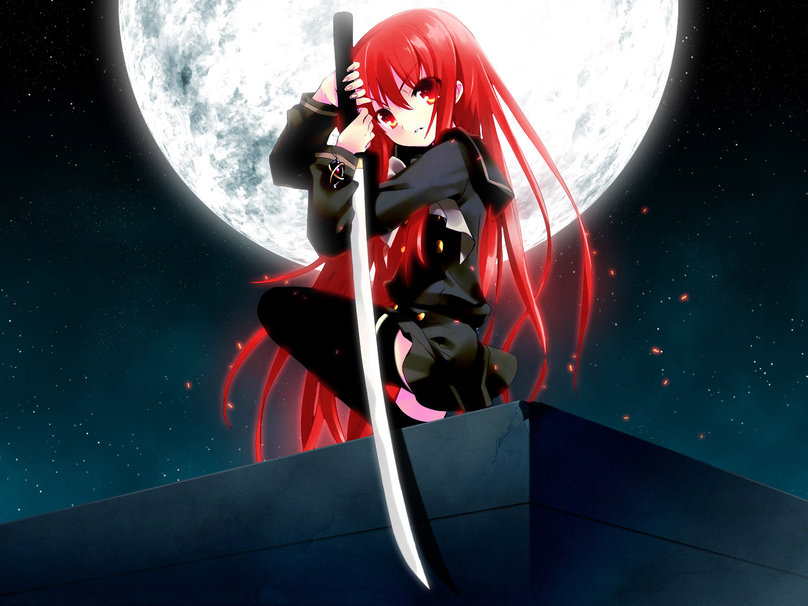 Anime Ninja Moonblade Wallpaper