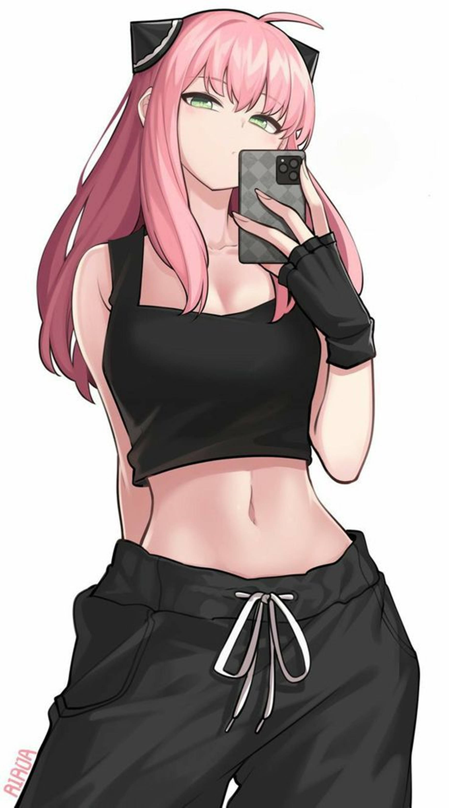 Cool Anime Girl Pfp Wallpaper