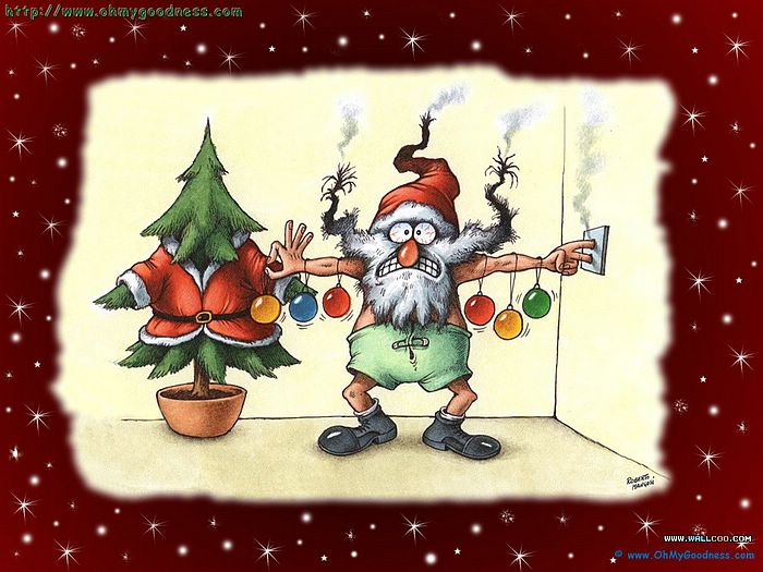 Funny Santa Wallpaper Christmas Claus