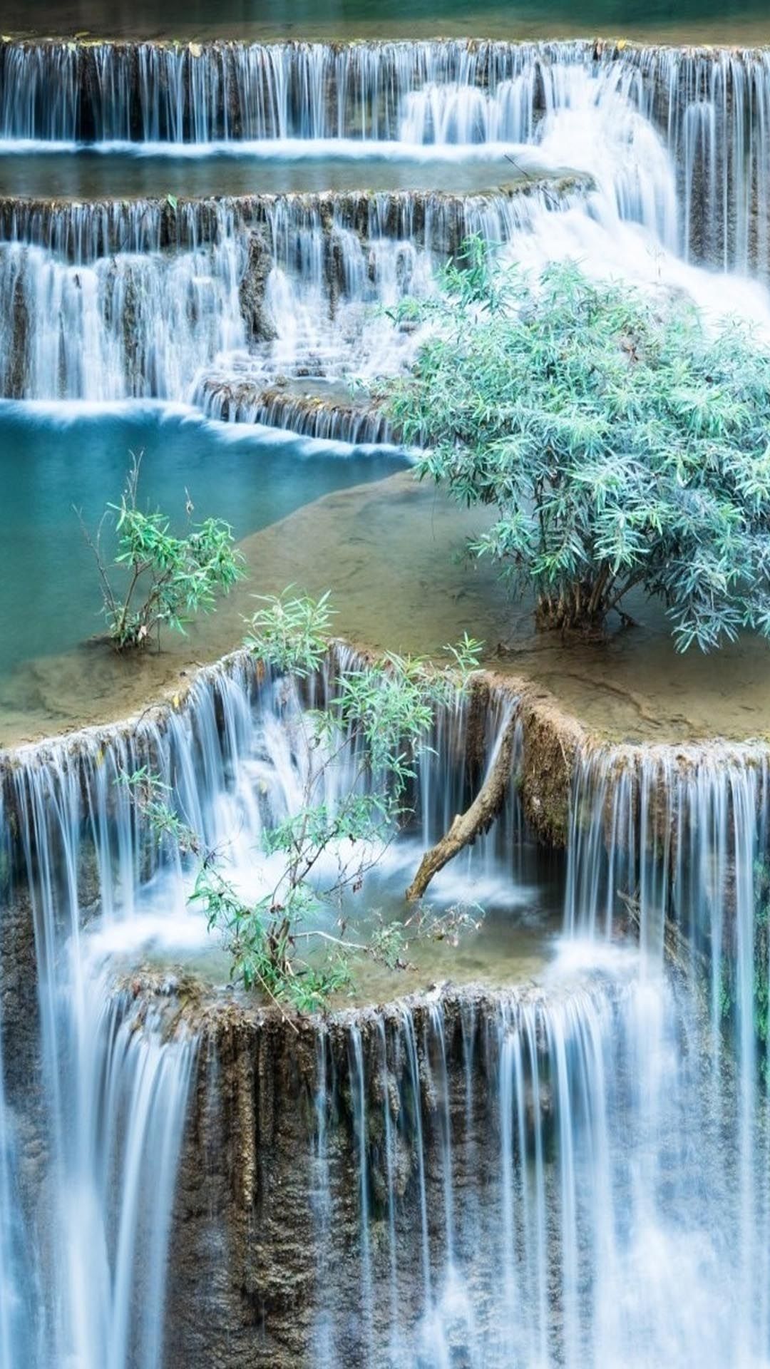 Amazing Nature Waterfall HD iPhone Wallpaper Beautiful