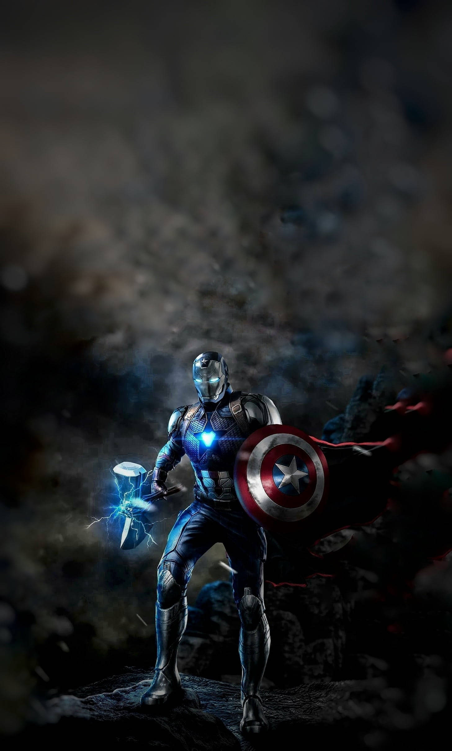 Marvel iPhone Iron Man Captain America And Thor Wallpaper