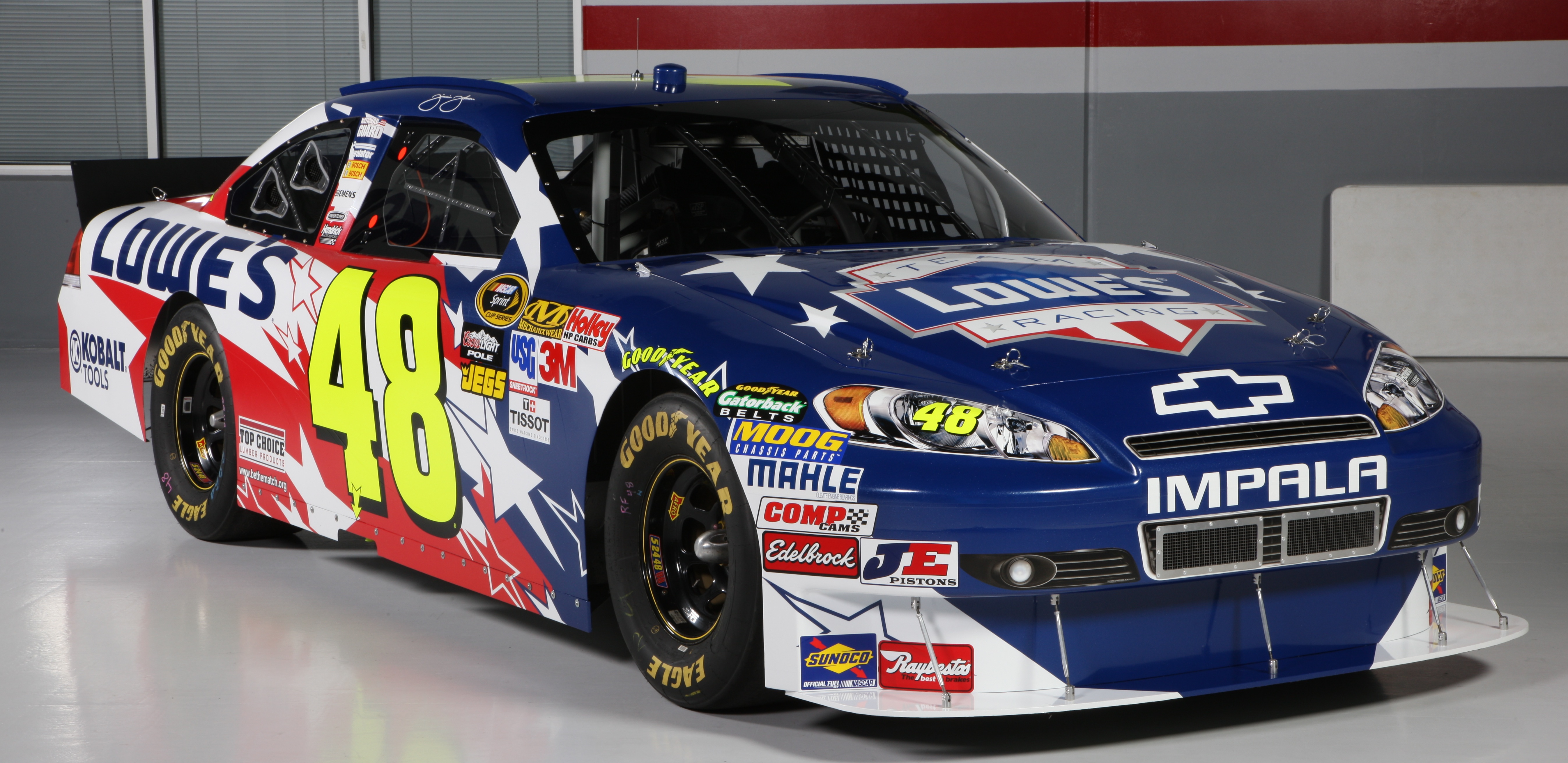 Jimmie Johnson And Lowe S Show Their Support For The Uso