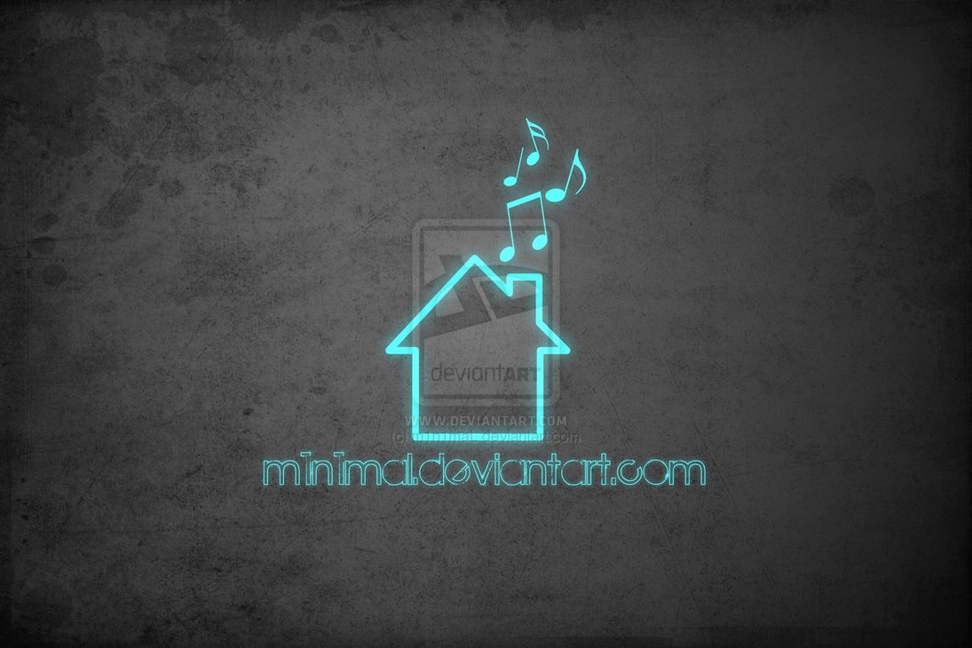 Simple House Music Wallpaper By M1n1mal