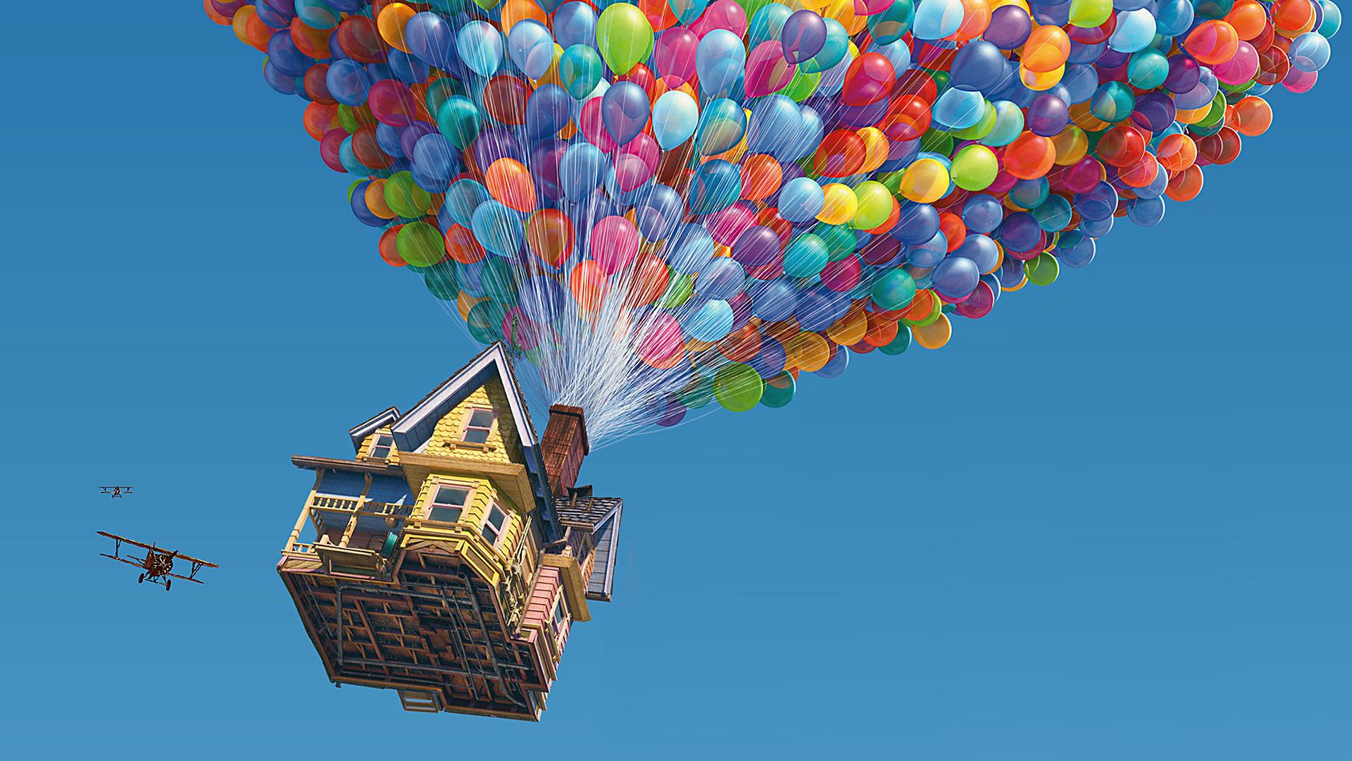 Up movie Wallpaper 1920x1080 Up Movie Balloons