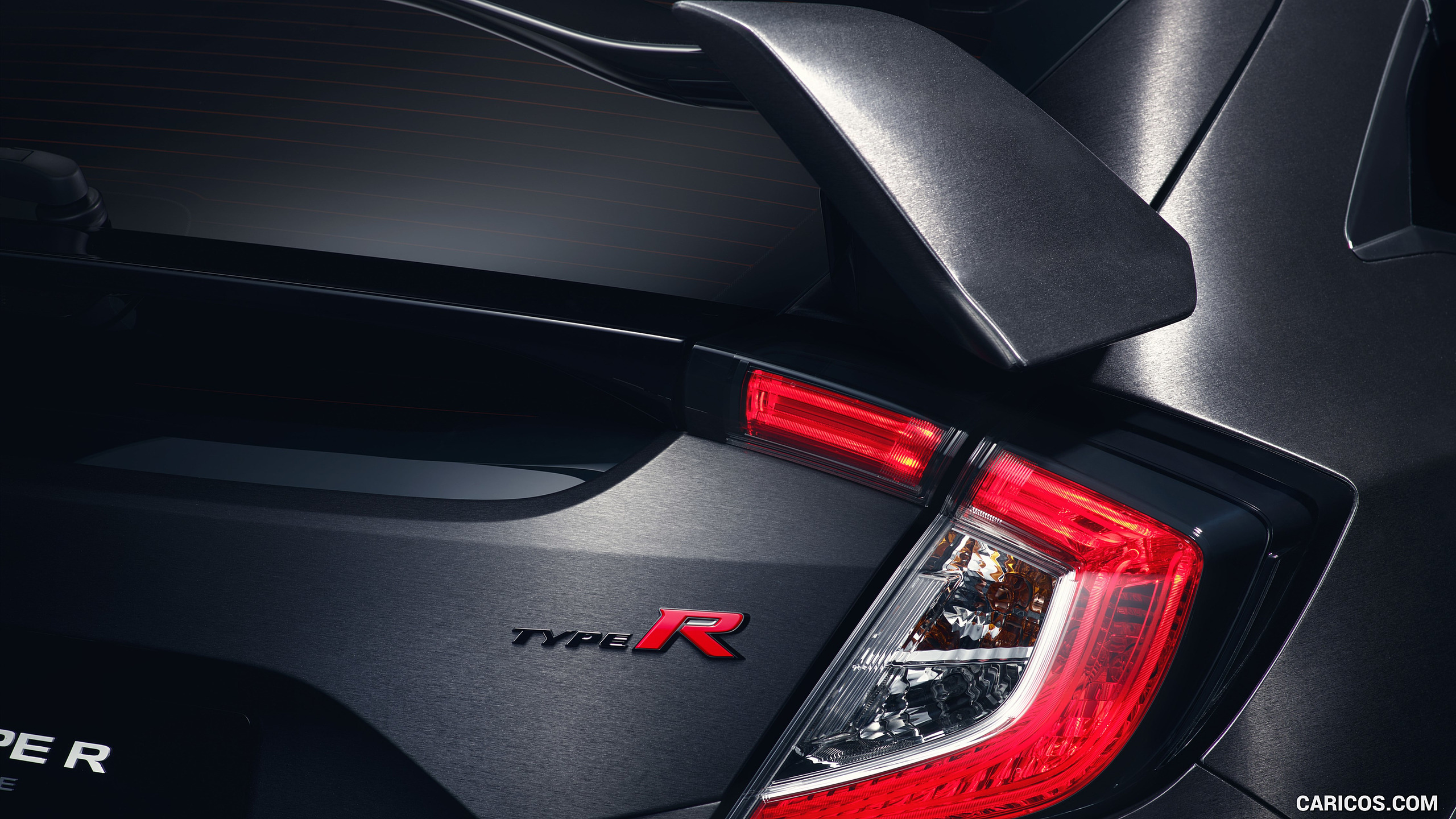 Honda Civic Type R Concept Tail Light HD Wallpaper