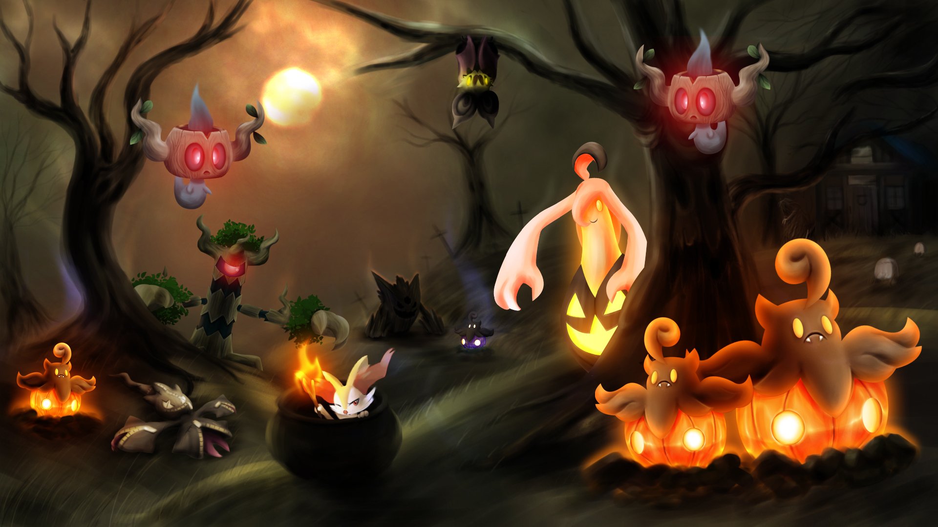 Mega Banette Wallpaper