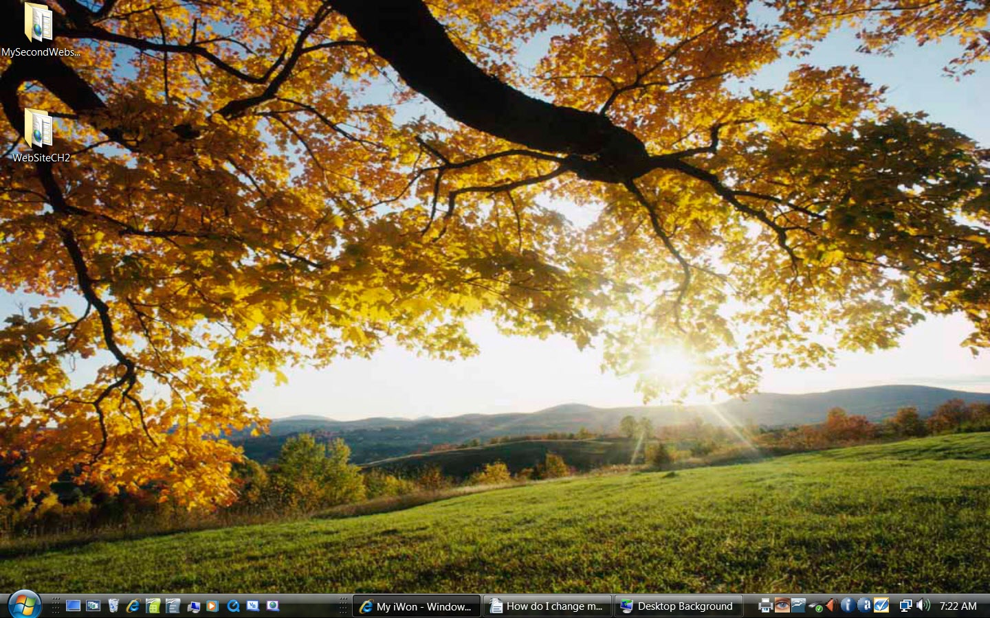 Desktop Wallpaper Vista Tutorials