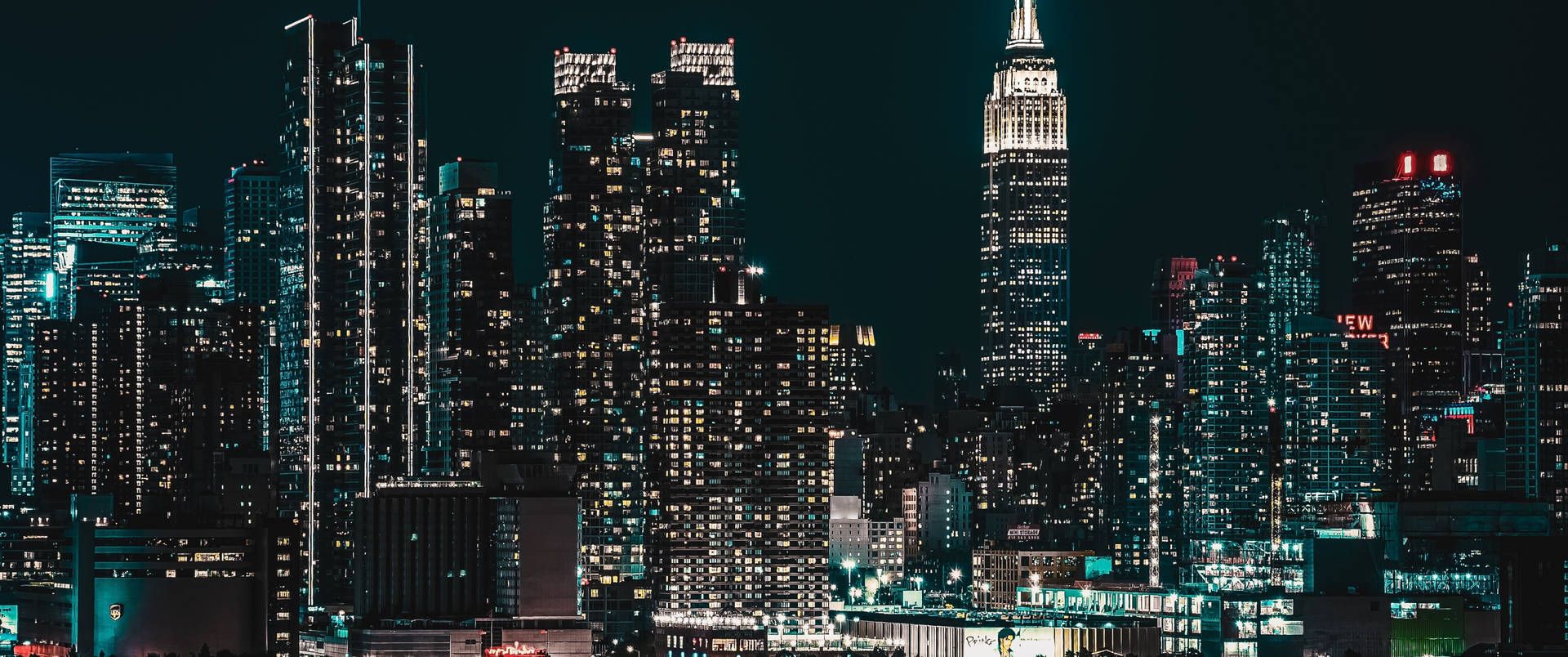 Night City Aesthetic Wallpaper