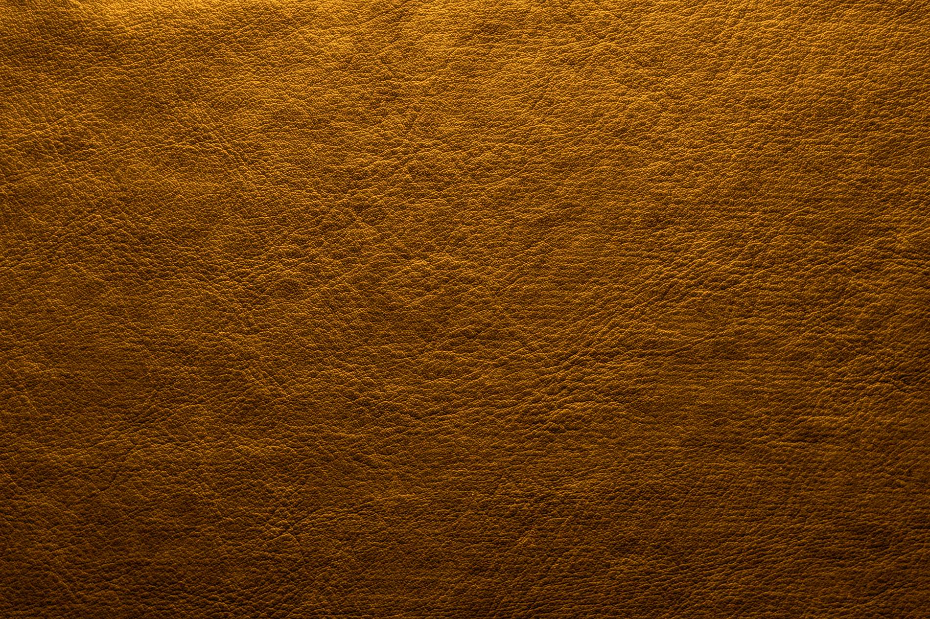 Dark Yellow Gold Leather Background Wood