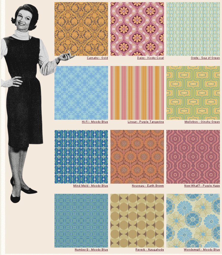 Bradbury Launches Its New Collection Of 60s Wallpaper The