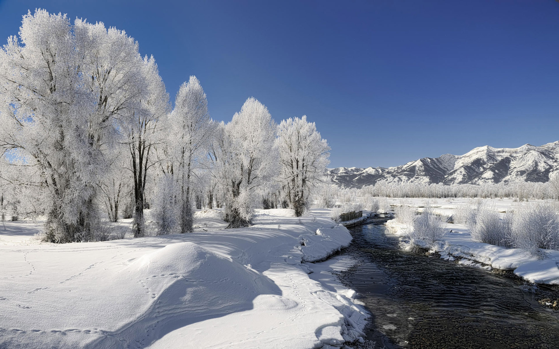 Winter Landscape Wallpaper And Image Pictures Photos