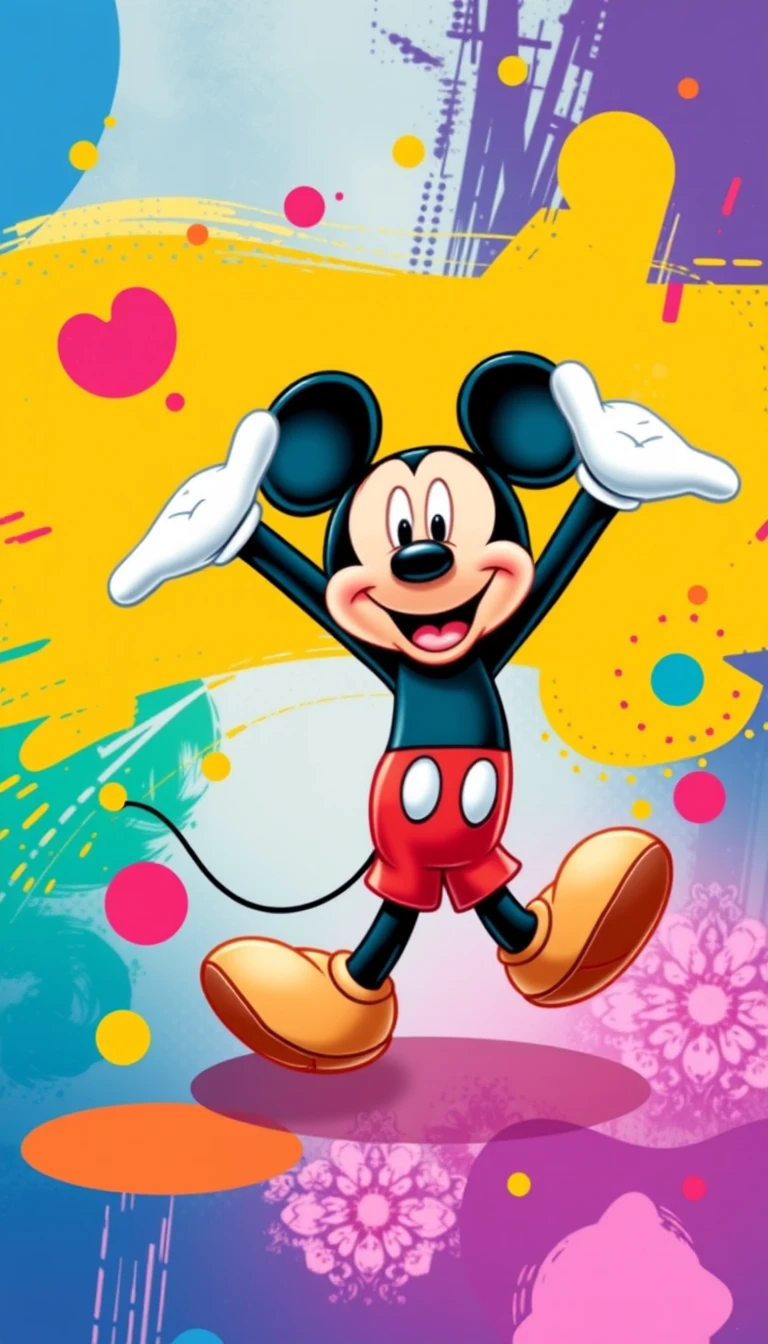 🔥 [60+] Mickey Mouse Phone Wallpapers | WallpaperSafari