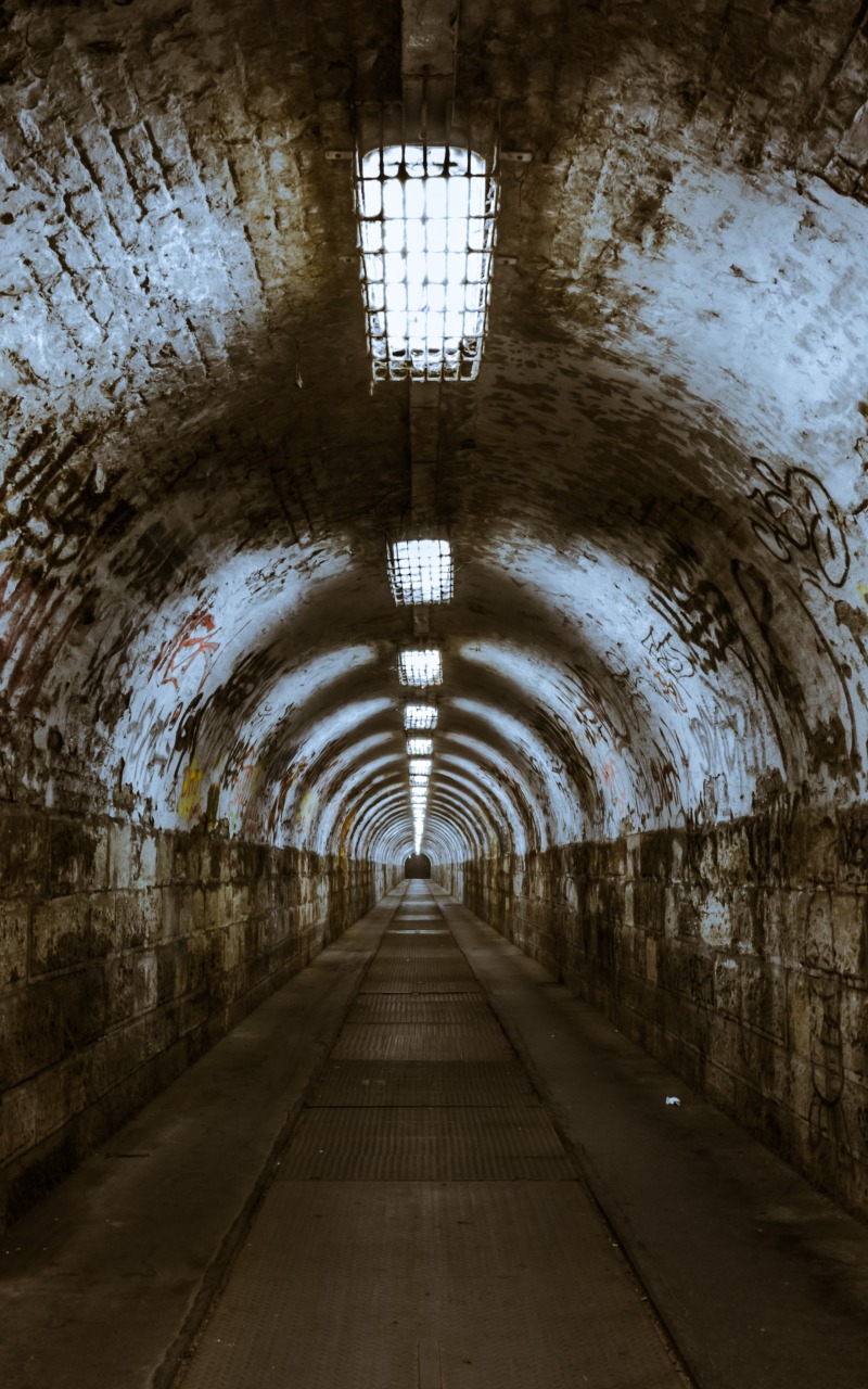 Budapest Underground Tunnel Wallpaper