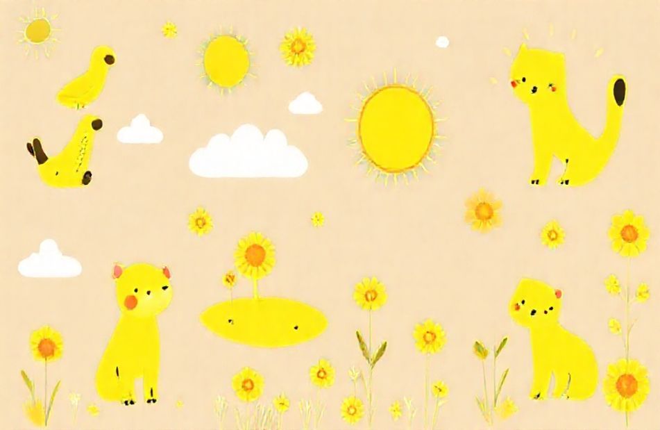 Cute Yellow Wallpaper