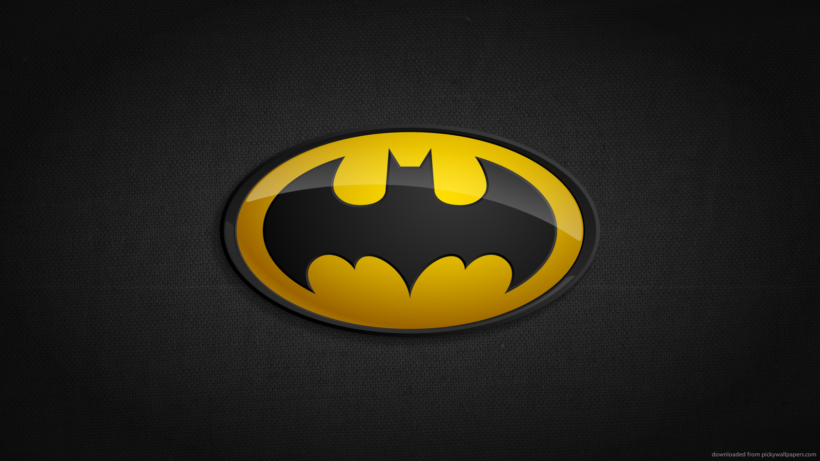 Superheroes Logos Wallpaper Batman classic logo for