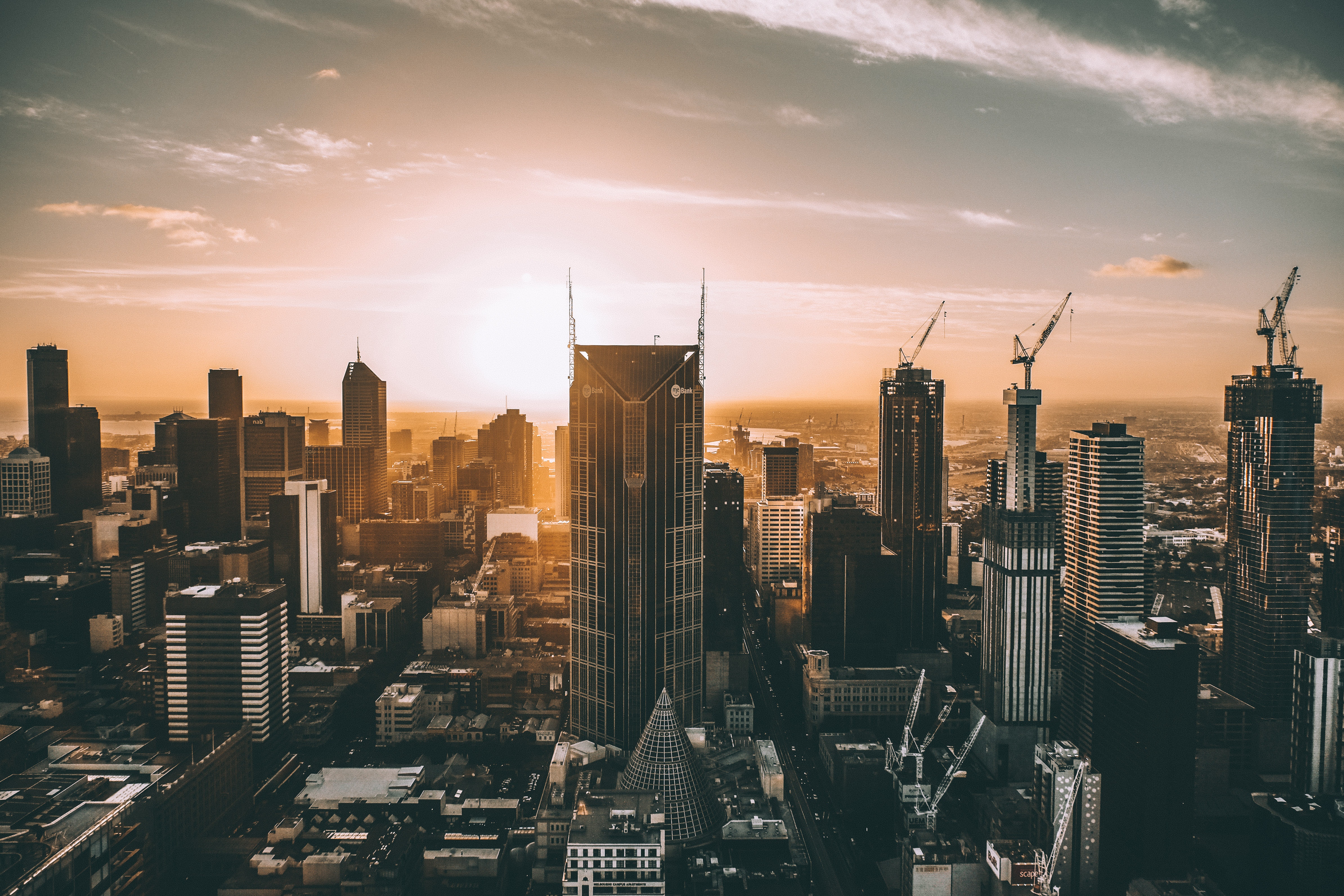 Melbourne Cityscape 5k HD World 4k Wallpaper Image Photos And Picture