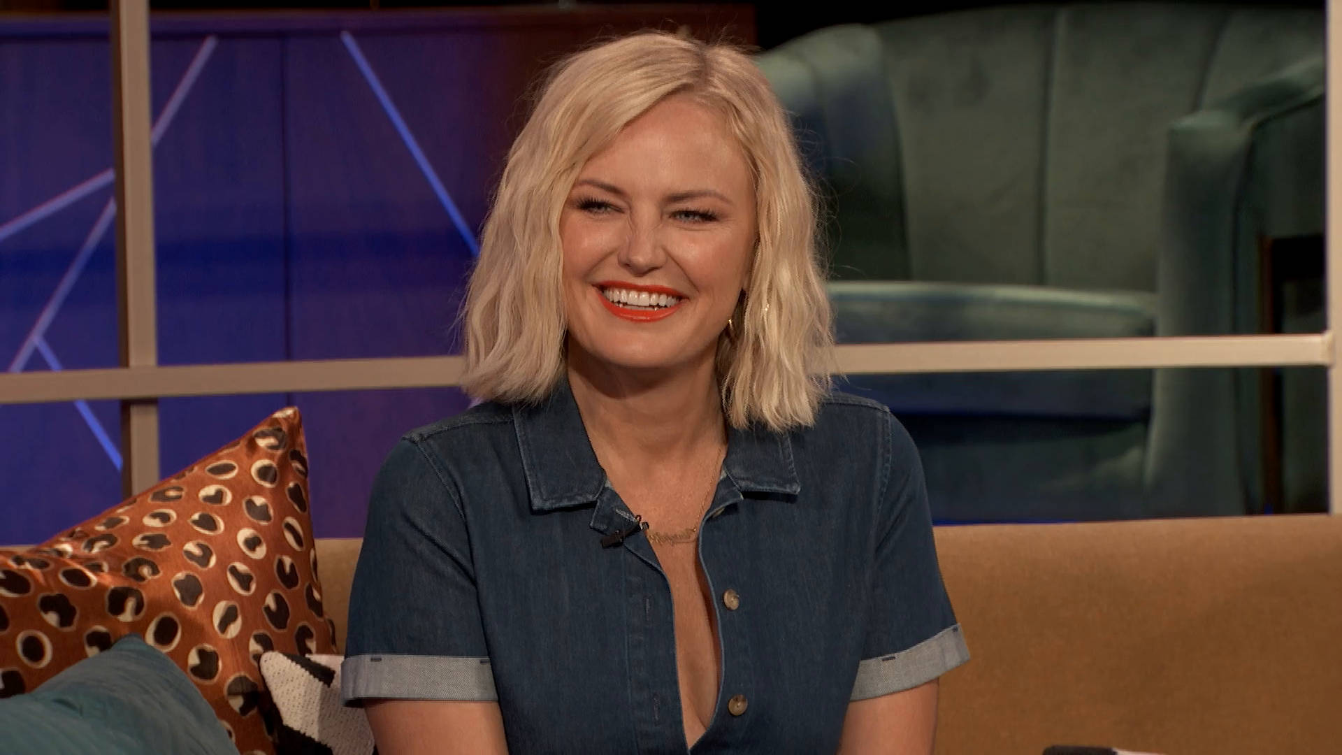 Malin Akerman In A Studio Wallpaper