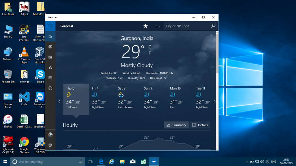 [44+] Windows 10 Weather Wallpapers | WallpaperSafari