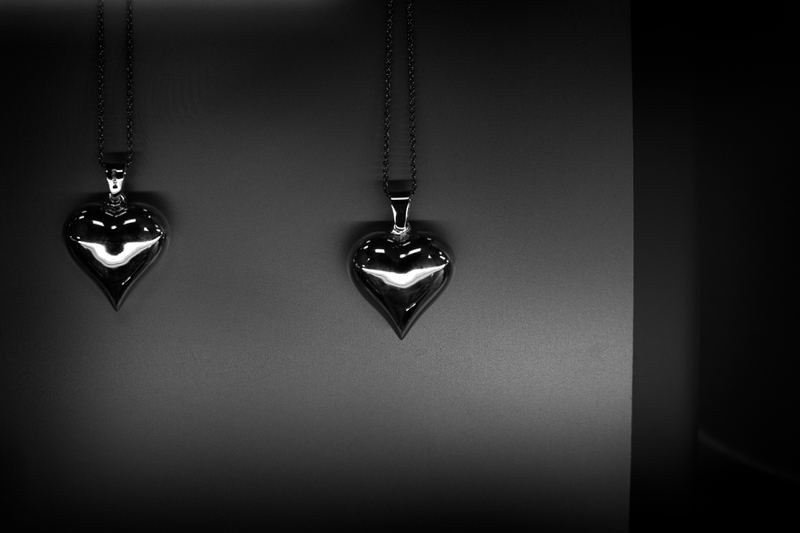Black And White Heart Stock Abstract Photography HD Desktop