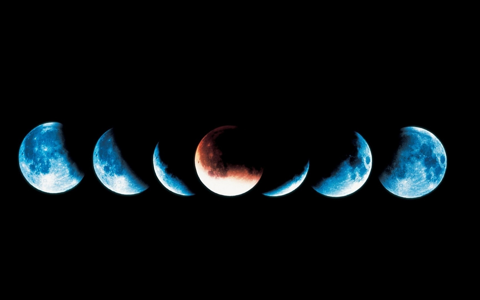 Moon Phase Desktop Pc And Mac Wallpaper