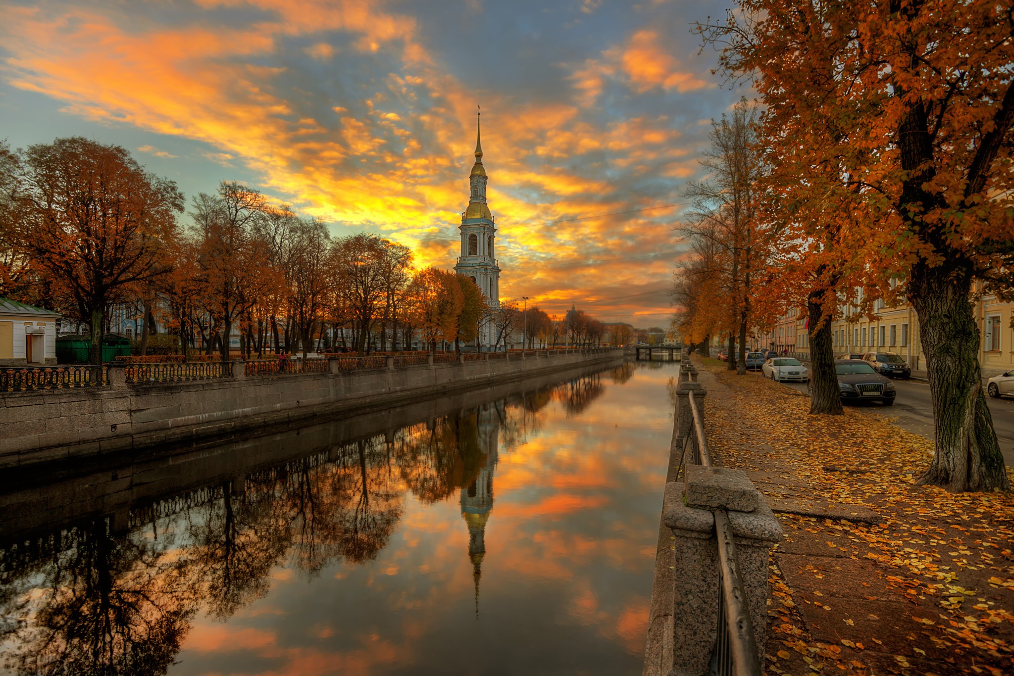 Sankt Petersburg In Autumn HD Wallpaper Background