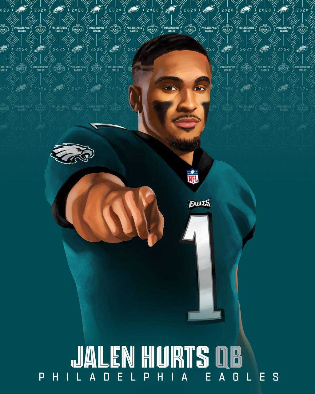 Jalen Hurts Wallpaper