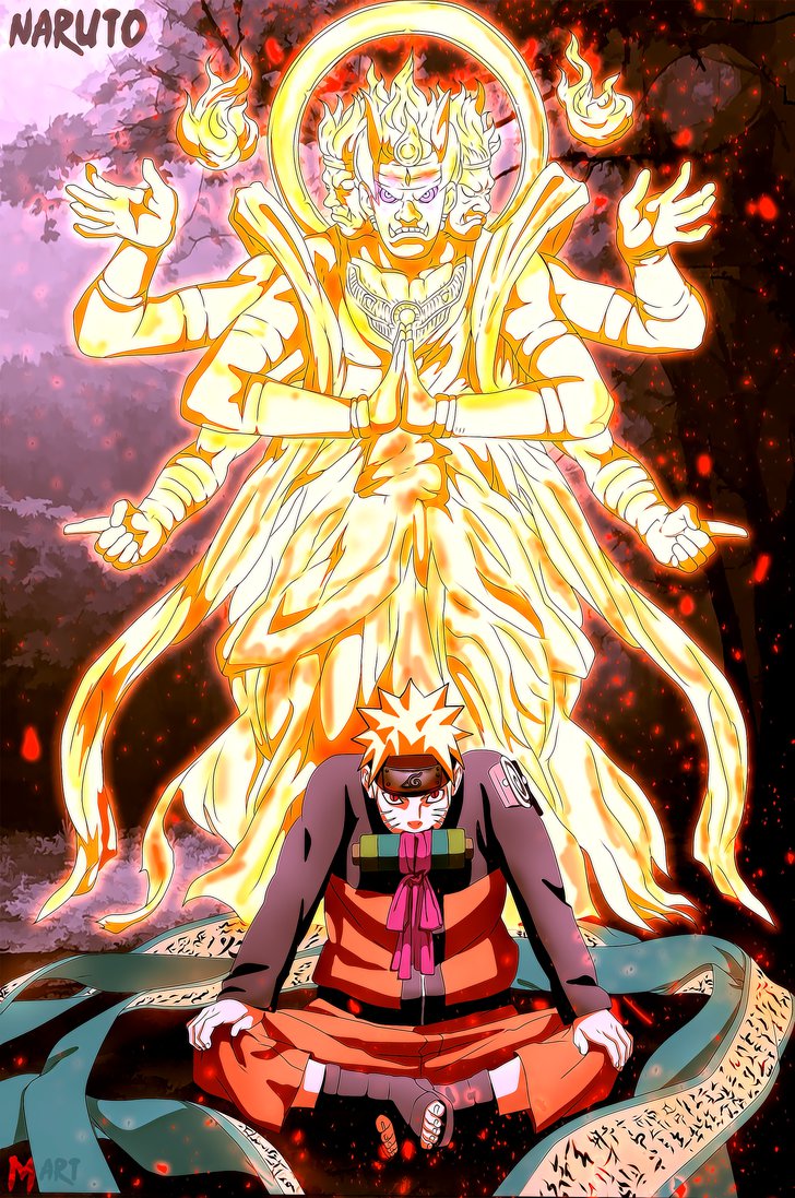 Uzumaki Naruto Image Asura Chakra HD Wallpaper