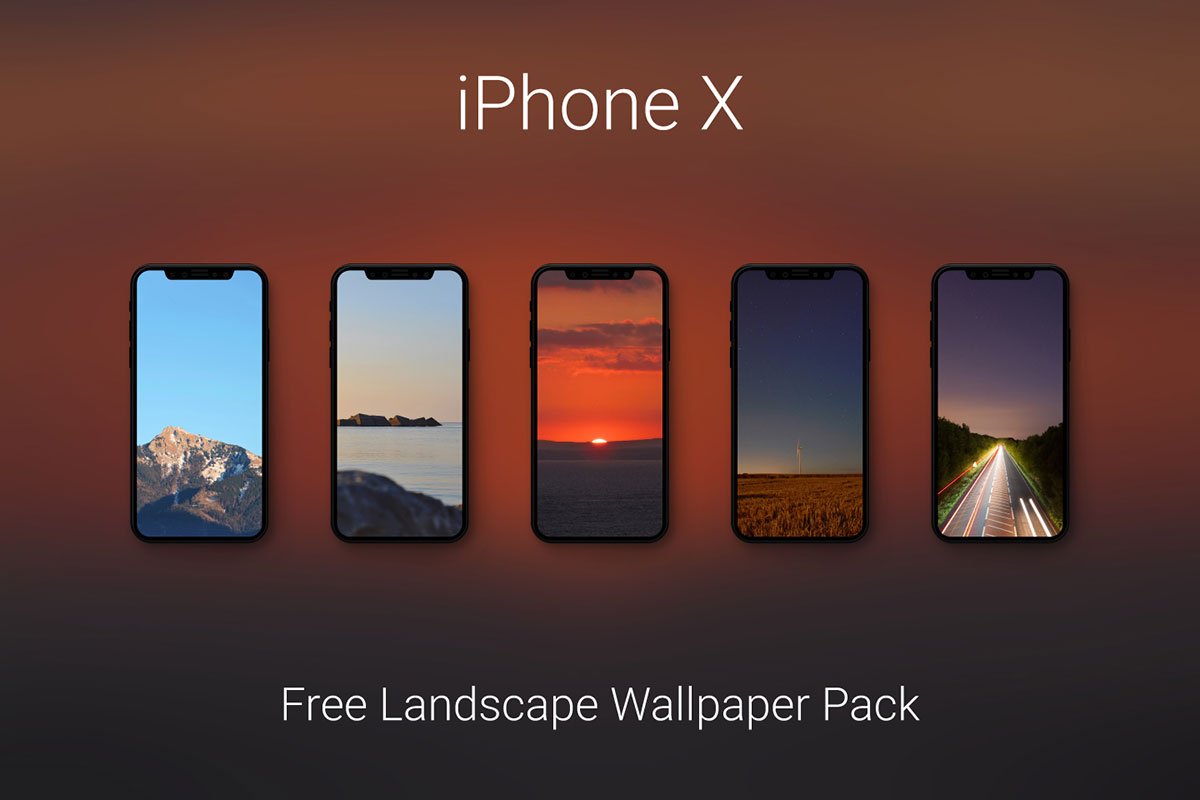 iPhone X Landscape Wallpaper Pack Creativetacos