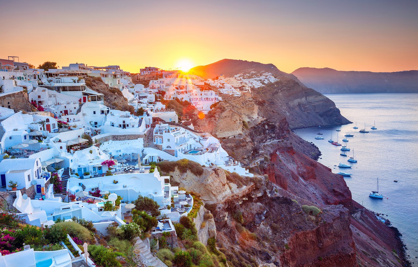 Wallpaper Sea Sunrise Dawn Coast Building Home Yachts
